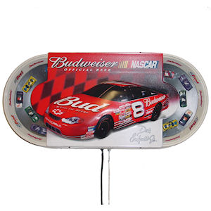 Budweiser Motion Wall Sign Neon Leuchtreklame Diorama N