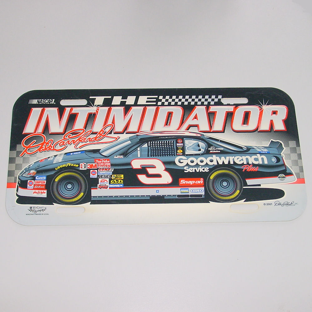 2001 Kennzeichen (3 Dale Earnhardt) Intimidator