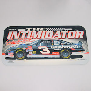 NASCAR Merchandise Deko-Kennzeichen 3 Dale Erarnhardt Intimidator