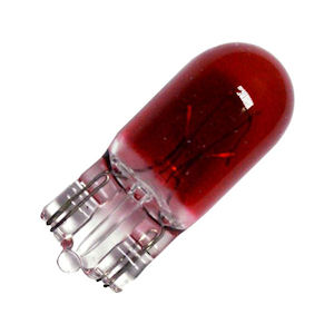 Leuchtmittel - 194/T10 Gl�hbirne \(rot\) 5W