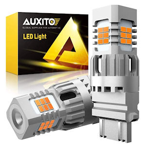 Leuchtmittel - 3157/T25 LED-24 SMD Canbus \(gelb\) 2x