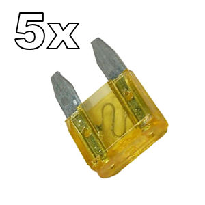 Sicherungen - Mini Blade Fuse 12V/5A \(ATC\) 5x