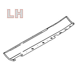Seitenschweller LH \(OEM\) 05-06 Ford GT