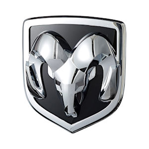 Emblem - Frontgrill Chrom \(Mopar\) 06-12 Dodge RAM