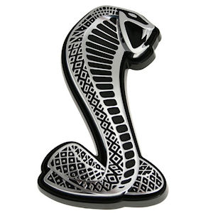 Emblem - Frontgrill Snake \(OEM\) 07-14 Shelby GT500