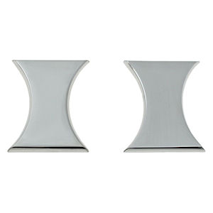 Chrome Billet A/C Heater Knobs for 2005-09 Ford Mustang