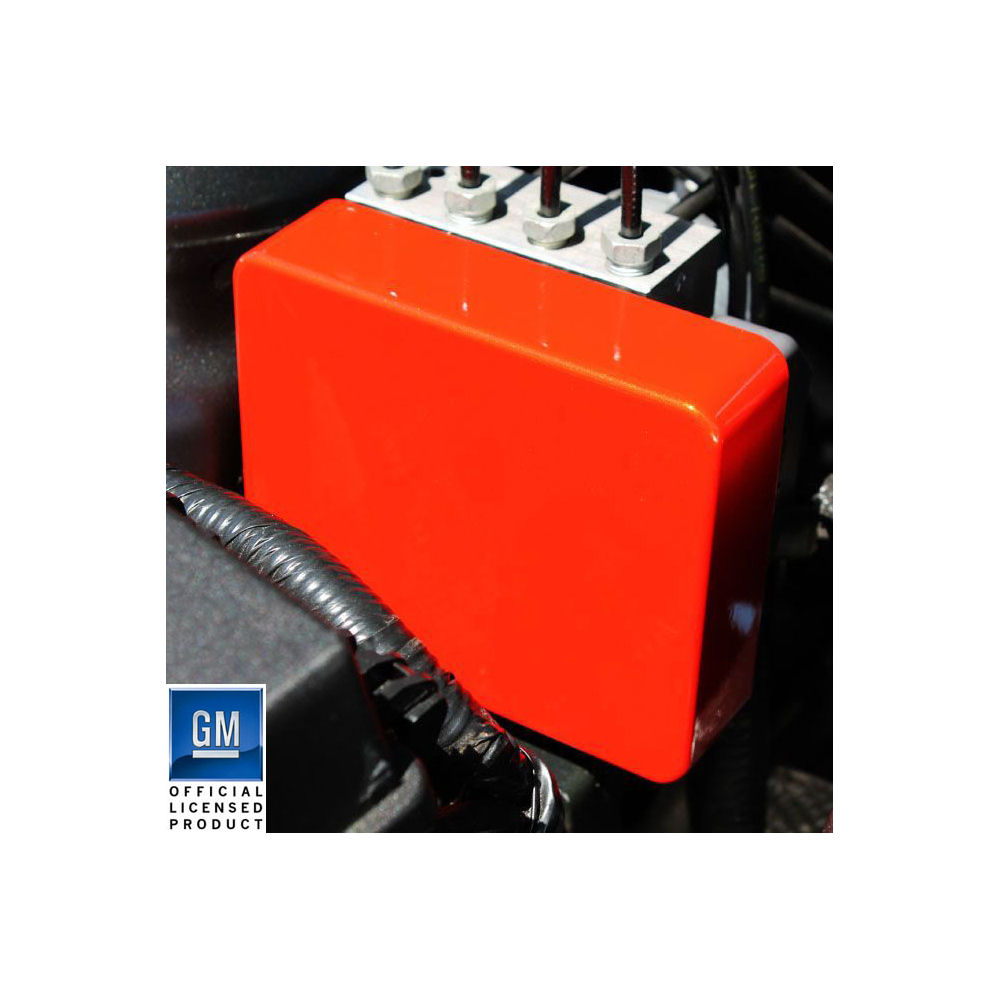 ABS Brake Cover Billet (orange) 10-15 Chevy Camaro