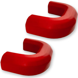 Recon Abschleppösen-Covers (rot) für 2020-25 Silverado Recon Abschleppösen-Covers (rot) für 2020-25 Silverado