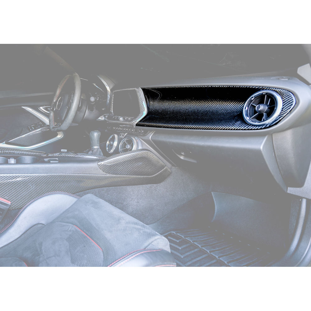 Armaturen-Blende Beifahrer (Karbon) 16-24 Chevy Camaro