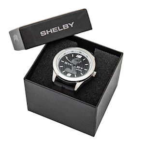 Carbon Fiber Shelby Logo Armbanduhr (Wicked Quick) Carbon Fiber Shelby Logo Armbanduhr (Wicked Quick)