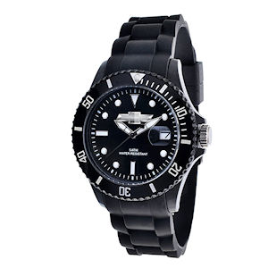 Chevrolet Black Unisex Armbanduhr von Chevymall offizie Chevrolet Black Unisex Armbanduhr von Chevymall offizie