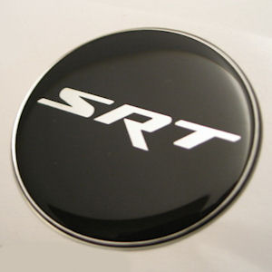 3D Diamond Aufkleber 2004-24 Dodge/Chrysler SRT (50mm)