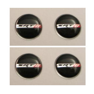 4x 3D Diamond Aufkleber (Ventilkappen) 06-24 Dodge SRT8