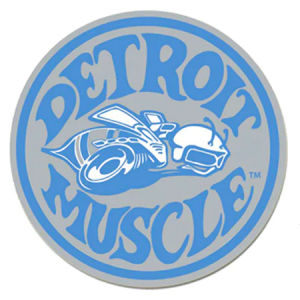 Dodge Detroit Muscle Super Bee Aufkleber blau (100mm)