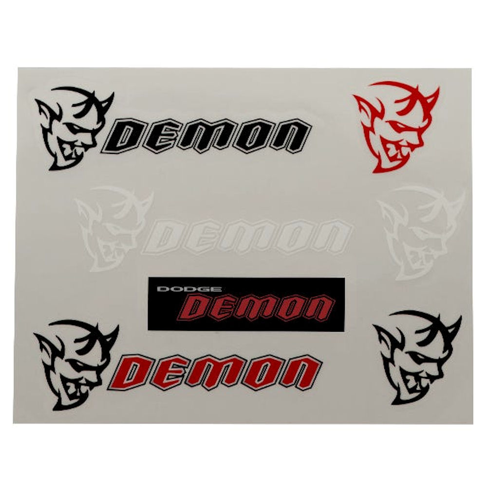 Aufkleber - Dodge SRT� Demon (Set) 210x165mm