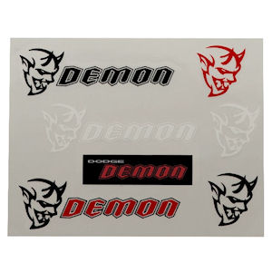 Dodge SRT� Demon Aufkleber Set (210x165mm)