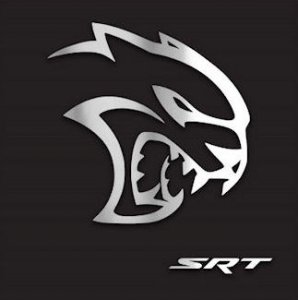 Dodge SRT Hellcat Aufkleber 76x76mm Challenger/Charger Dodge SRT Hellcat Aufkleber 76x76mm Challenger/Charger