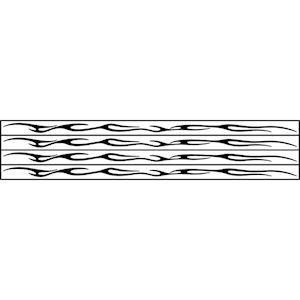 Foliatec Felgendekor Tribal Tattoo Klebefolien schwarz