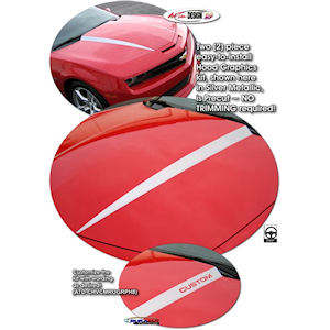 ATD Aufkleber f�r Motorhaube f�r 2014-15 Chevy Camaro