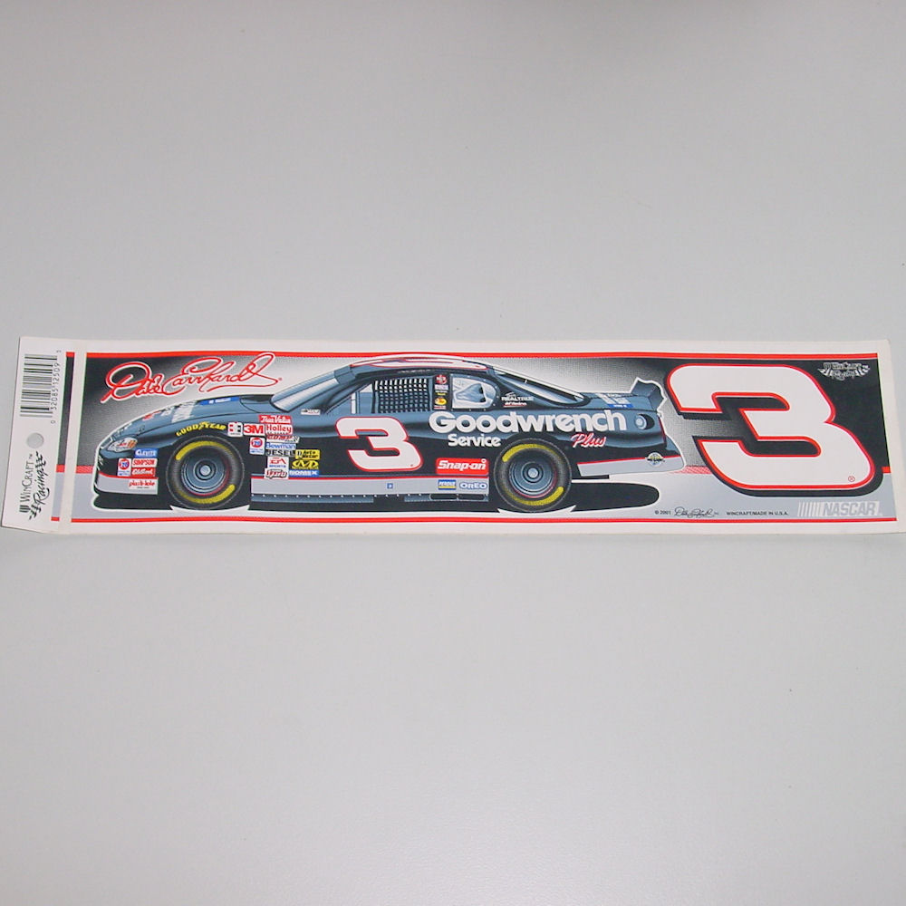Aufkleber - NASCAR 3 Dale Earnhardt (300x75mm)