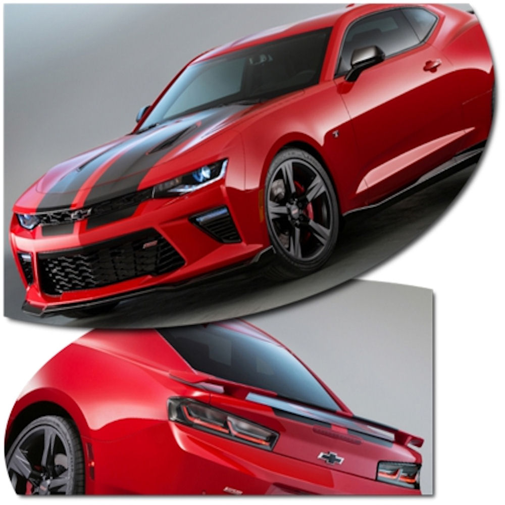 Aufkleber - Rally Stripes (12) 16-18 Chevy Camaro Coupe