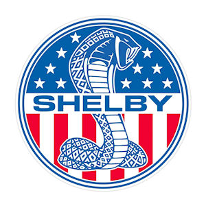 1x Aufkleber SHELBY Tiffany Snake Stars & Stripes 76mm 1x Aufkleber SHELBY Tiffany Snake Stars & Stripes 76mm