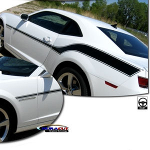 ATD Streifenkit Seitenwand für 2010-2015 Chevy Camaro ATD Streifenkit Seitenwand für 2010-2015 Chevy Camaro