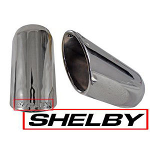 Edelstahl Auspuff-Endst�cke von Shelby f�r 2005-2009 Fo