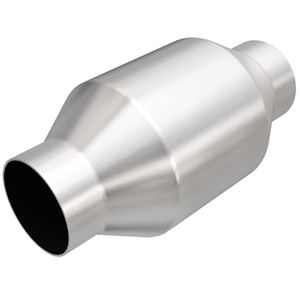 1x Magnaflow 3 Zoll Metall-Katalysator aus Edelstahl