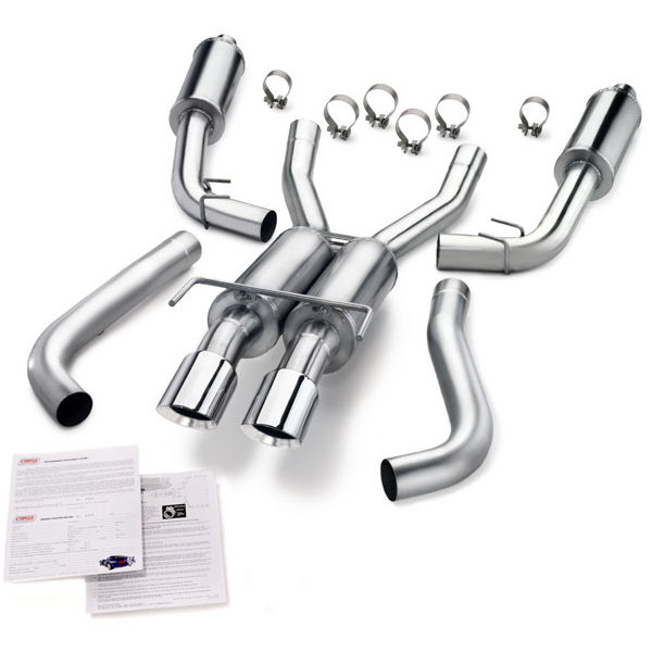 Auspuffanlage Sport B (poliert) 96-02 Dodge Viper