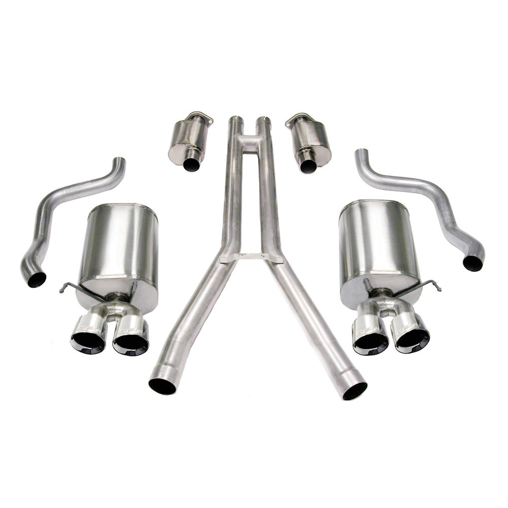Auspuffanlage Sport (poliert) 04-08 Cadillac XLR
