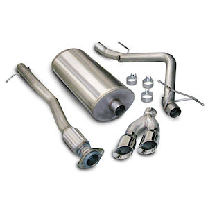 Corsa Auspuffanlage (poliert) f�r 07-08 Chevy Silverado