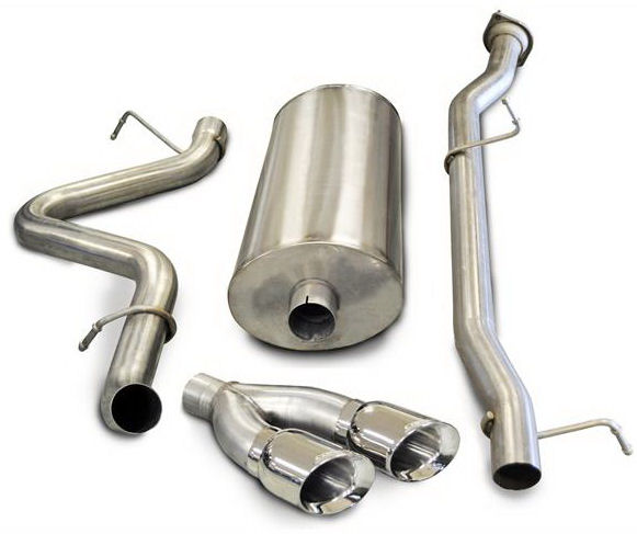Auspuffanlage Sport (poliert) 07-10 Chevy Silverado 2500