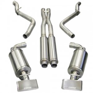 Corsa Auspuffanlage (poliert) f�r 08-10 Challenger SRT8