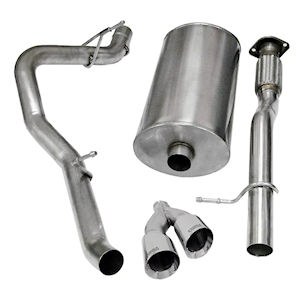 Corsa Auspuffanlage (poliert) für 09-13 Chevy Avalanche Corsa Auspuffanlage (poliert) für 09-13 Chevy Avalanche