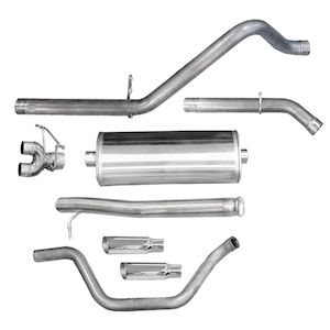 Corsa Auspuffanlage (poliert) f�r 09-13 Chevy Silverado
