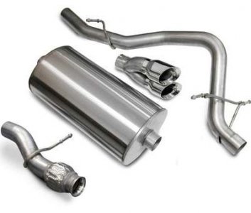 Corsa Auspuffanlage (poliert) f�r 2009-2014 Chevy Tahoe