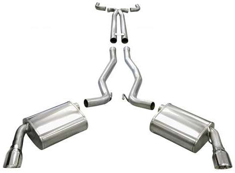 Auspuffanlage Sport (poliert) 10-15 Chevy Camaro SS 6