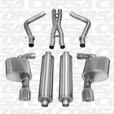 Auspuffanlage Sport (poliert) 12-14 Dodge Charger SRT8