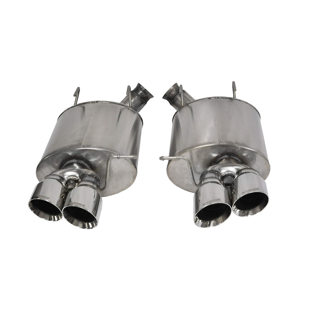 Auspuffanlage Sport (poliert) 13-14 Ford Shelby GT500