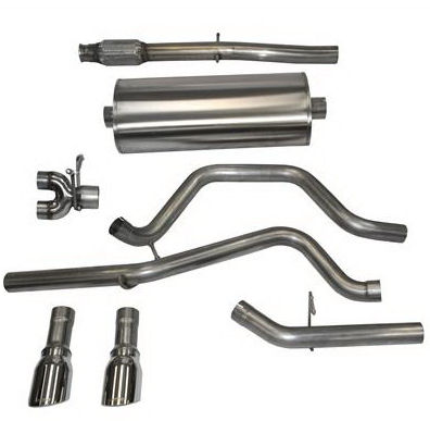 Auspuffanlage Sport (poliert) 14-18 Chevy Silverado L83