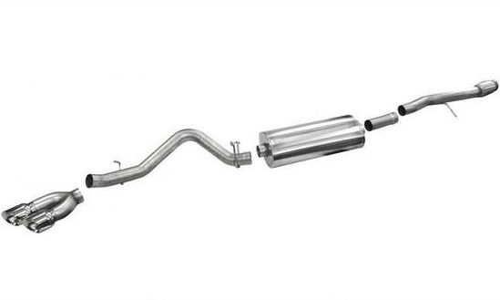 Auspuffanlage Sport (poliert) 14-18 Chevy Silverado L86
