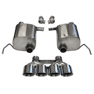 Corsa Auspuffanlage (poliert) f�r 14-19 Chevy Corvette
