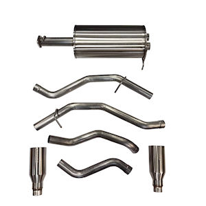 Corsa Auspuffanlage (poliert) f�r 19-24 Dodge RAM 1500