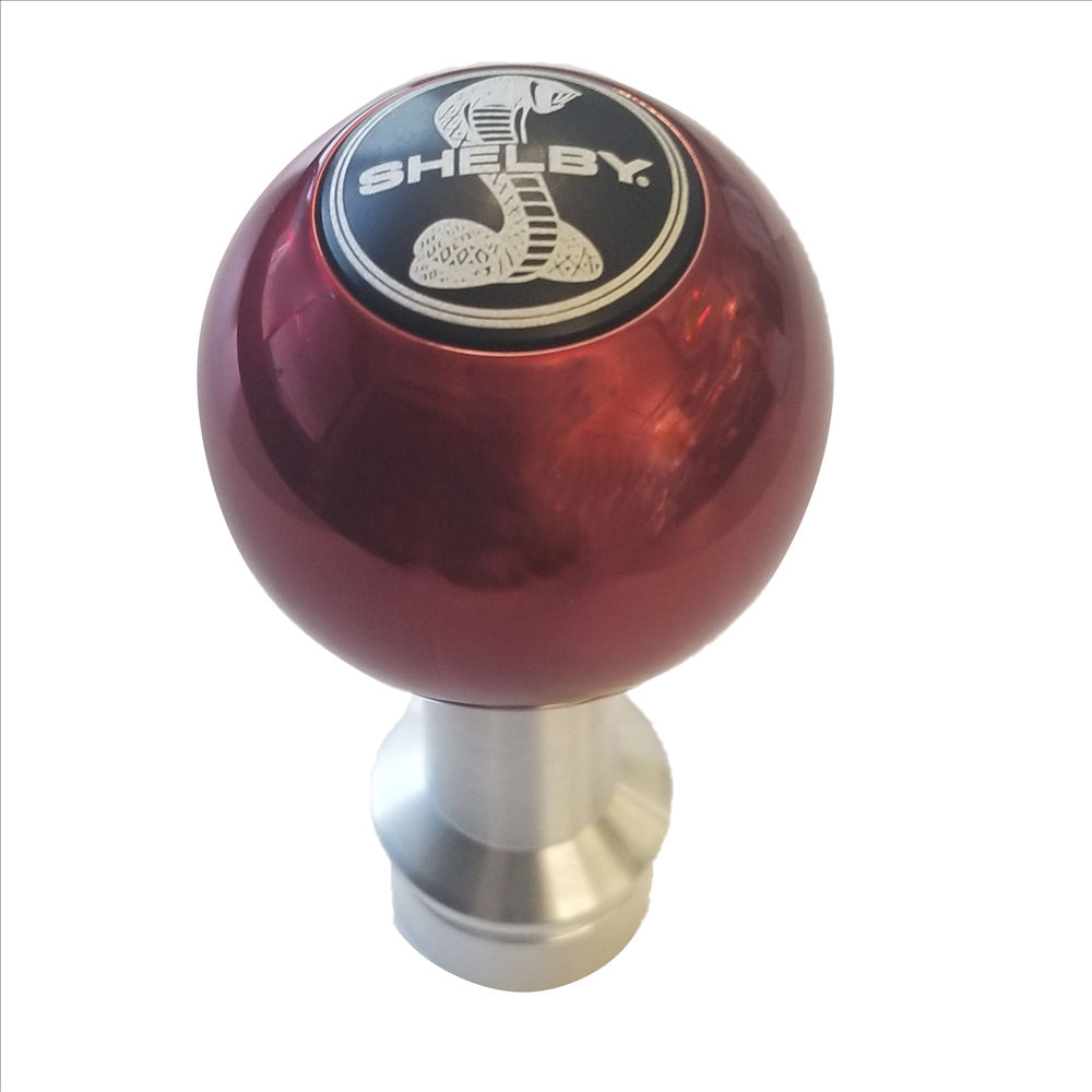 Automatic Shifter Ball (red) 15-25 Ford Mustang