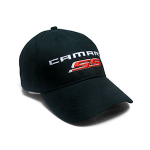 Black Chevrolet Camaro SS Baseball Cap/Hat (Chevymall)