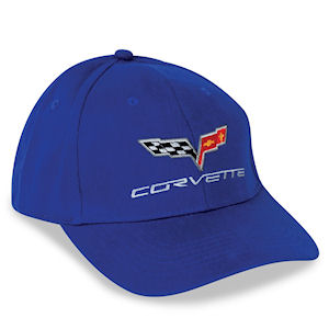 Chevrolet Corvette C6 Baseball Cap/Hat (blue)