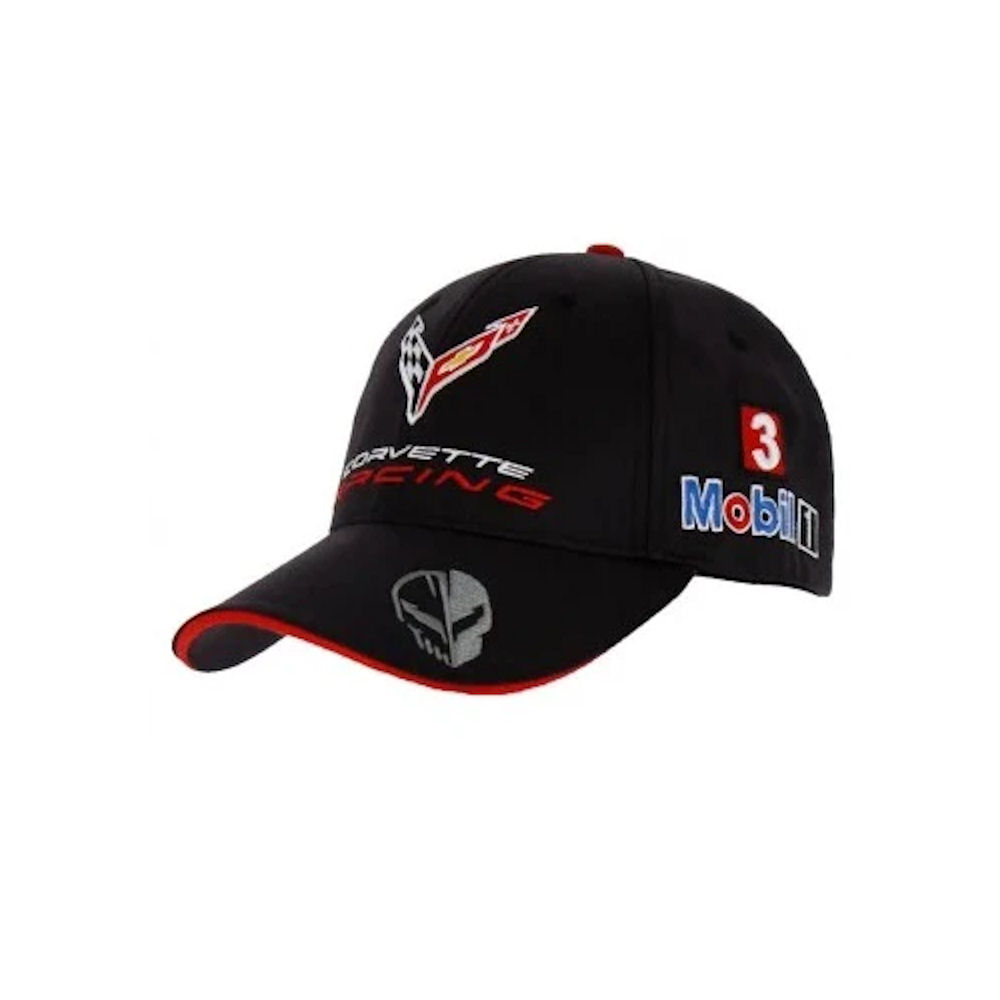Baseball Cap - Chevy Corvette C8 Racing (black) B