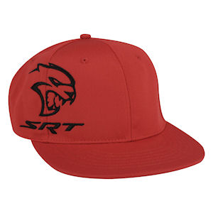 Red Dodge SRT HellCat Baseball Cap/Hat from Dodge Life