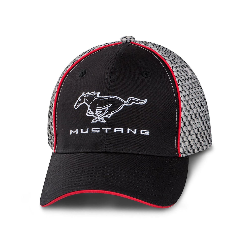 Baseball Cap - Ford Mustang Honeycomb (black)